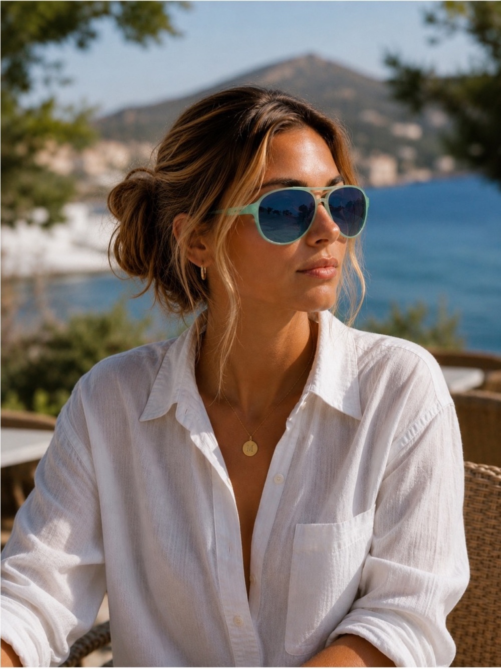 NIB | goodr Timeshare on Neptune Mint Aviator Sunglasses